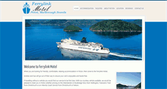 Desktop Screenshot of ferrylinkmotel.co.nz